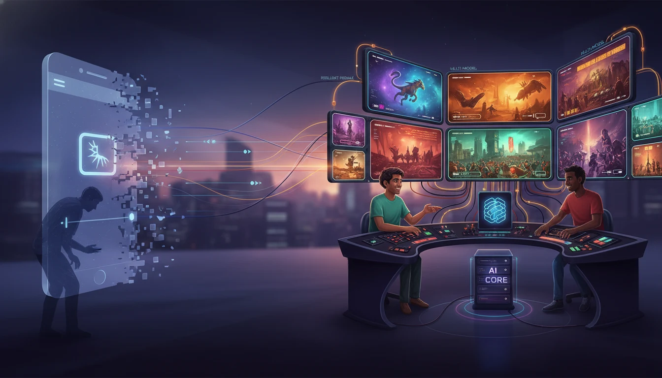 Creative teams switching between AI video workflows and formats
